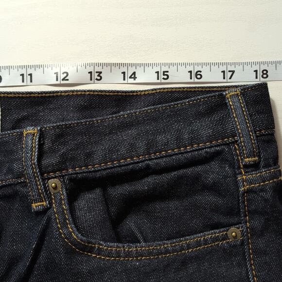 Dockers Mens Jeans 36x29 Mid-Rise Straight Leg Dark Wash Denim Casual Black - Picture 9 of 16